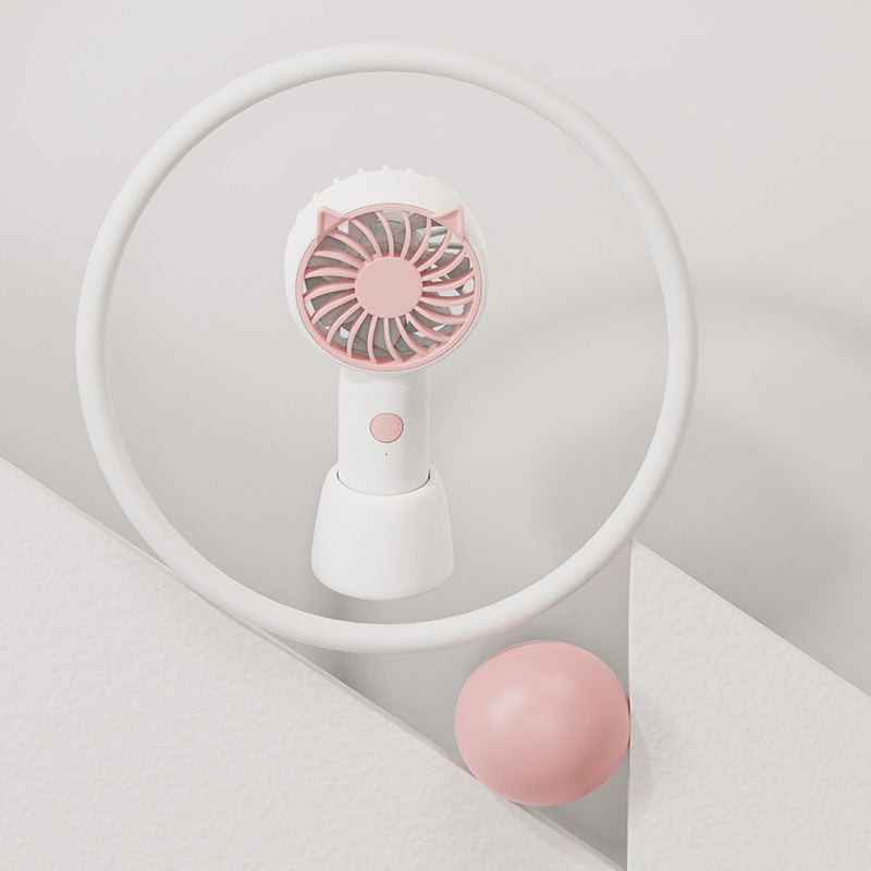 Ladies portable hand fan in elegant animal design Stornfield