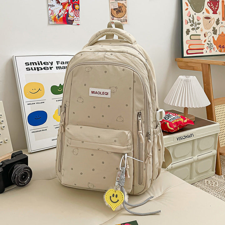 Playful Polka Dot Design Backpack Stornfield