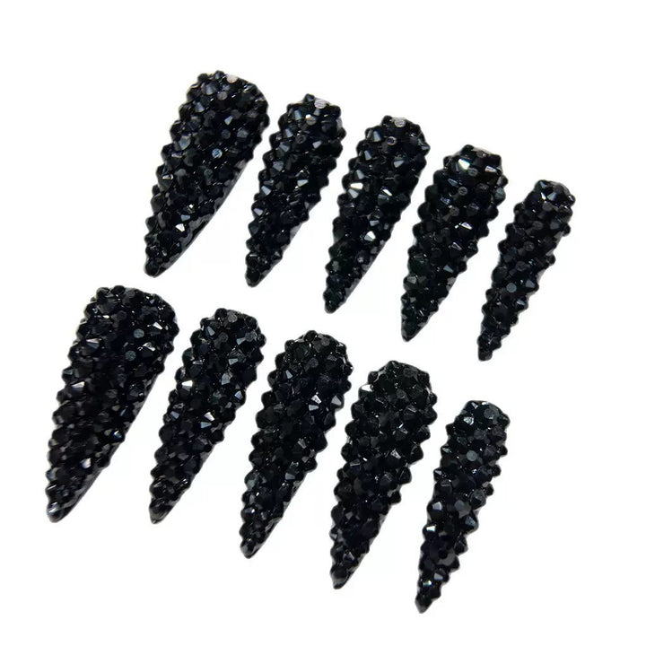 3D Sculpted Stiletto Nail Enhancements Stornfield