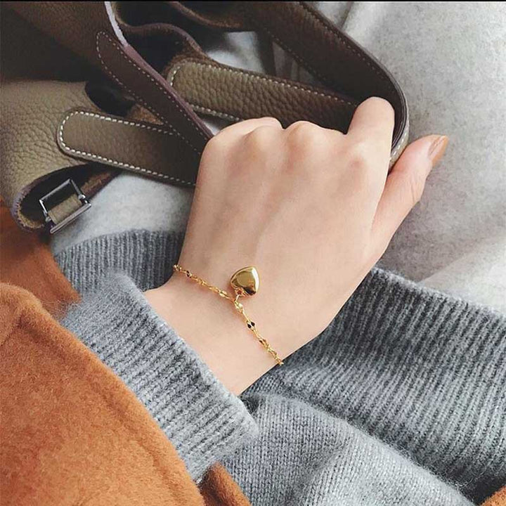 Heart-Shaped Charm Bracelet Stornfield
