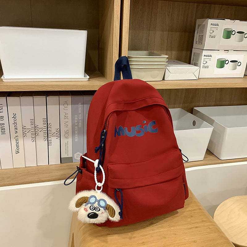 Casual Music-Themed Backpack Stornfield