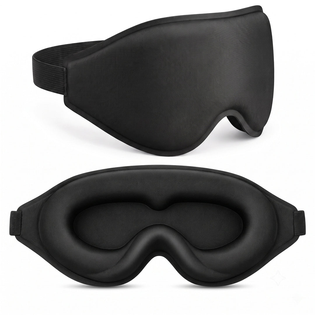 Contoured Sculpted Memory Foam Sleep Mask Stornfield