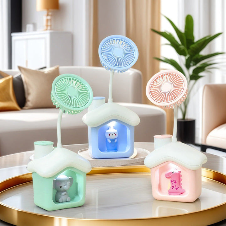 Women's Portable Mini Fan in Cute Bear Design Stornfield