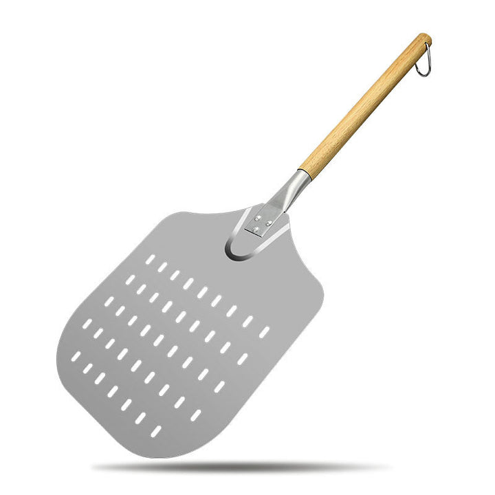 perforated long-handled wooden-handle pizza peel paddle Stornfield