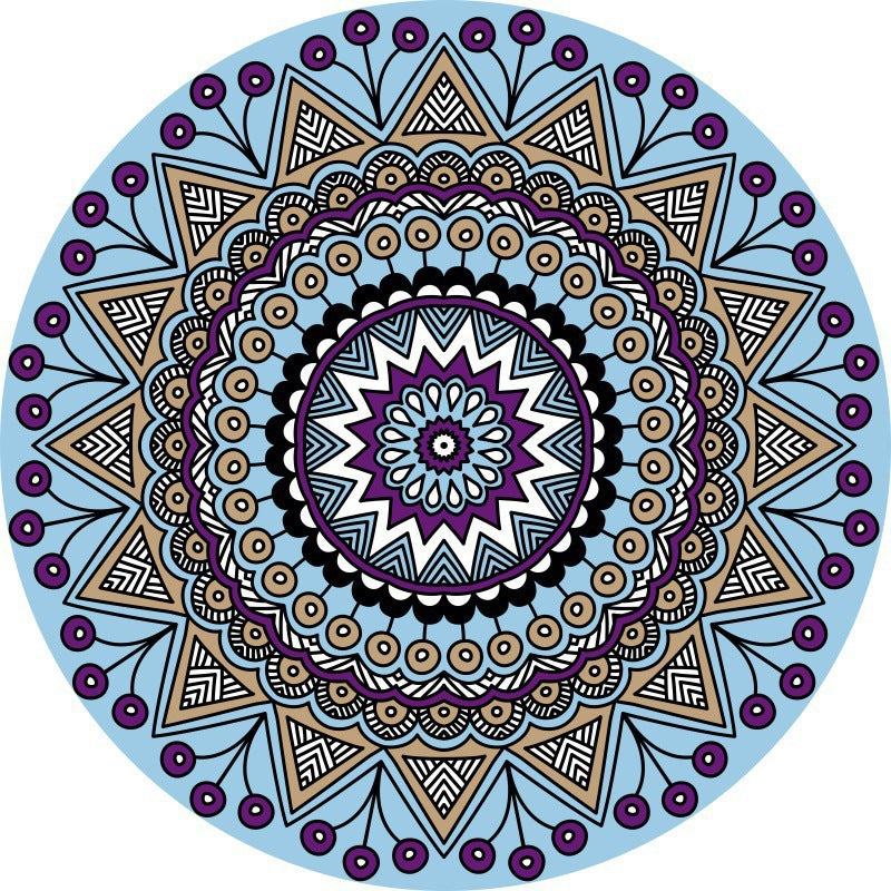 Bohemian Mandala Area Mat