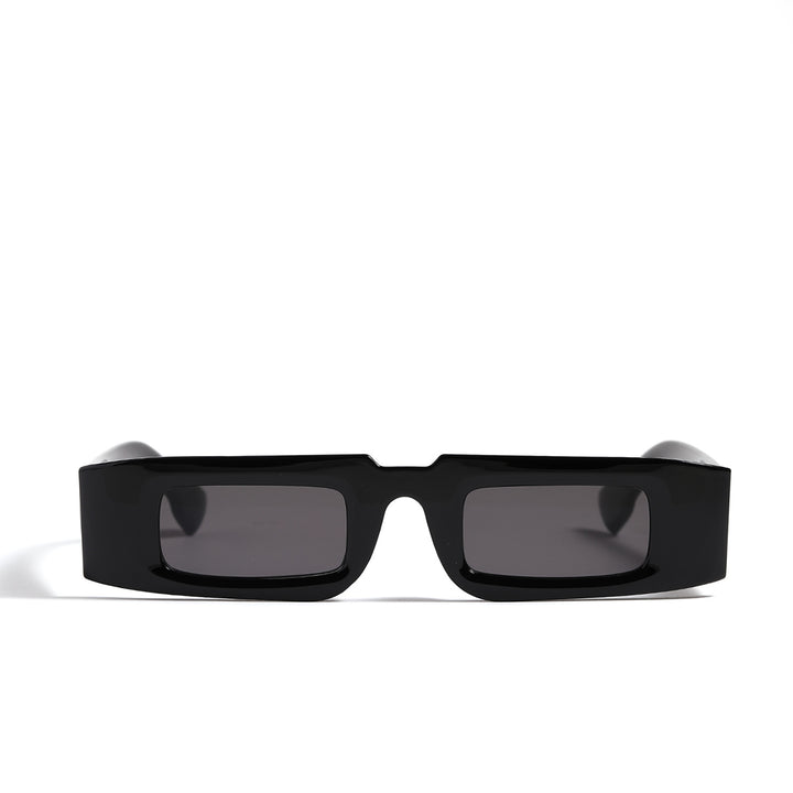Women's fashionable geometric sunglasses with transparent frame and polarized lenses Stornfield