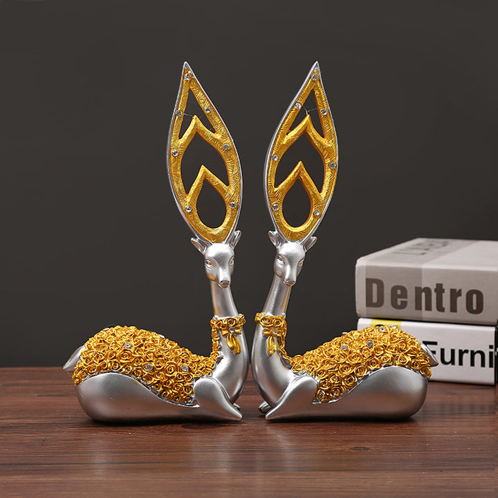 Elegant and artistic antler decorative figures Stornfield