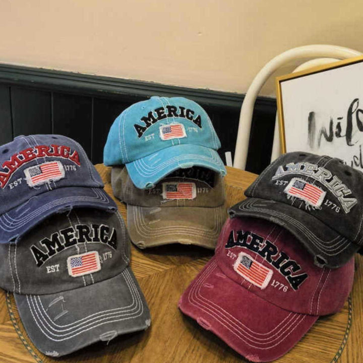 Unisex Vintage-Inspired Distressed Baseball Cap Stornfield