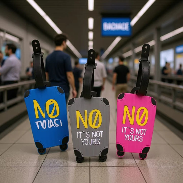 Humorous Luggage Tag Stornfield