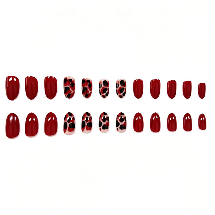 Artistic Leopard Print Nail Extensions Stornfield