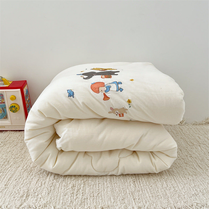 Unisex cuddly blanket with a cheerful animal motif Stornfield