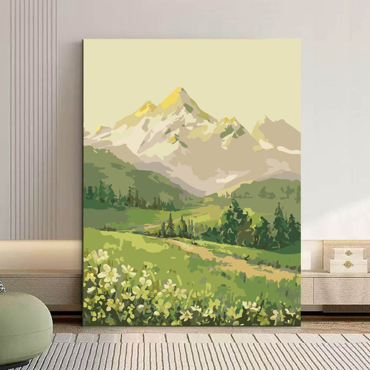 Scenic Mountain Landscape Canvas Art Stornfield 1785768018