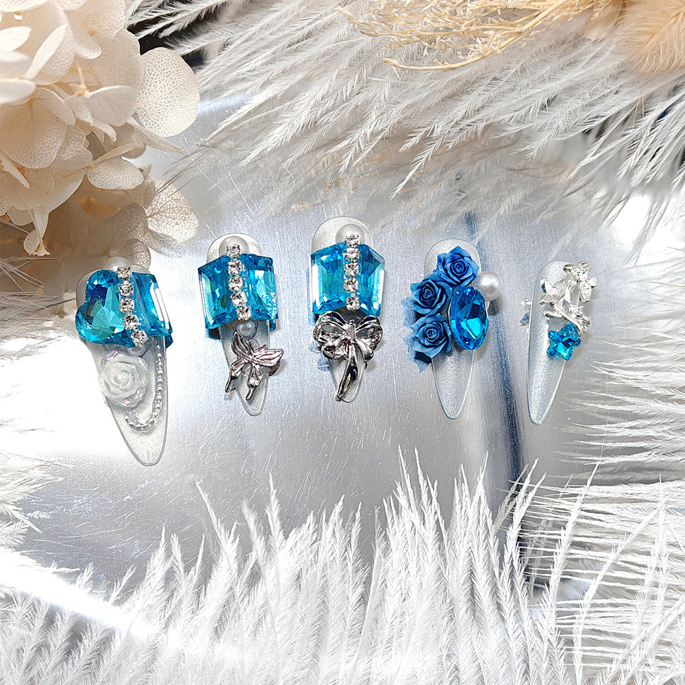 Nail Art Set with Glamorous Decorations Stornfield