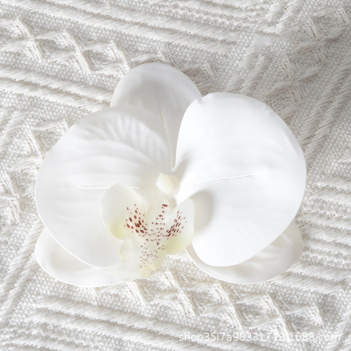 Artificial Orchid Hair Clip