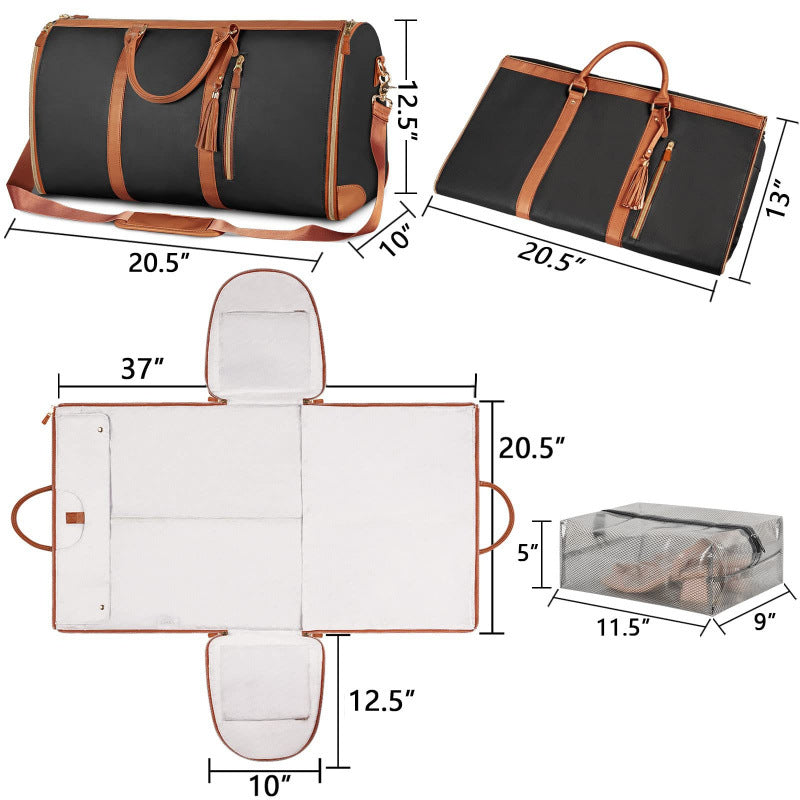 Elegant travel bag with versatile storage system Stornfield
