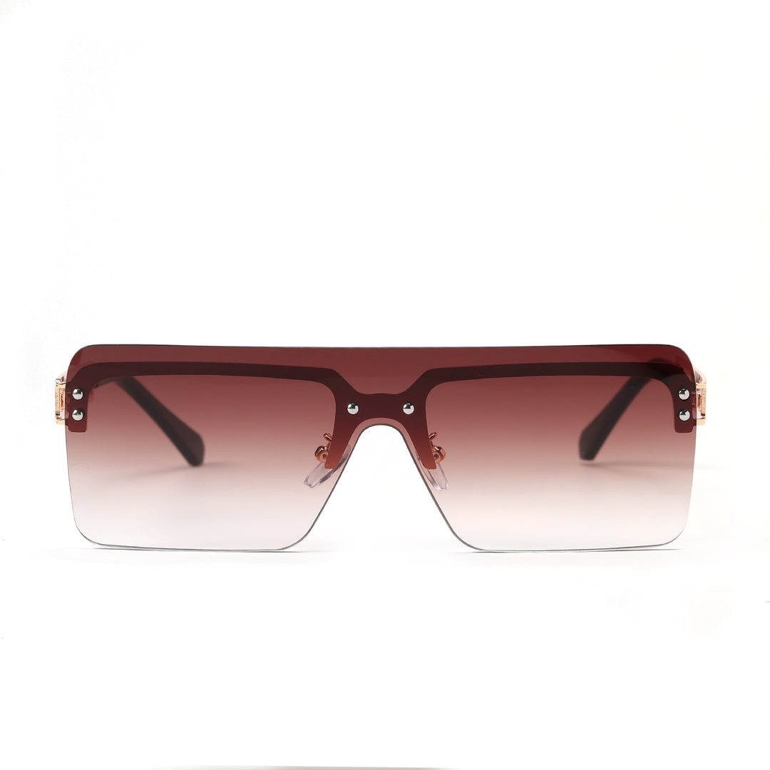 Ladies oversized sunglasses with modern geometric design Stornfield