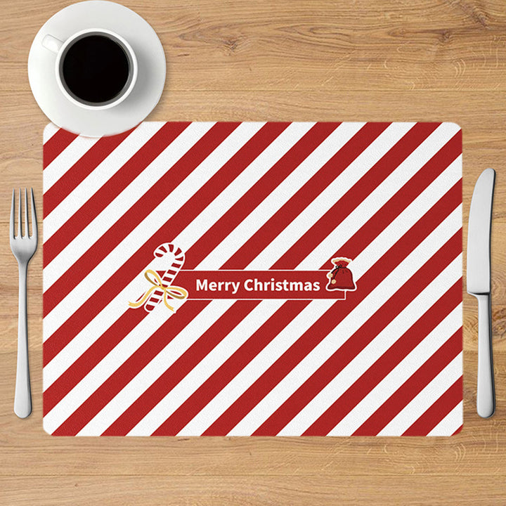 Festive Holiday-Themed Table Placemat