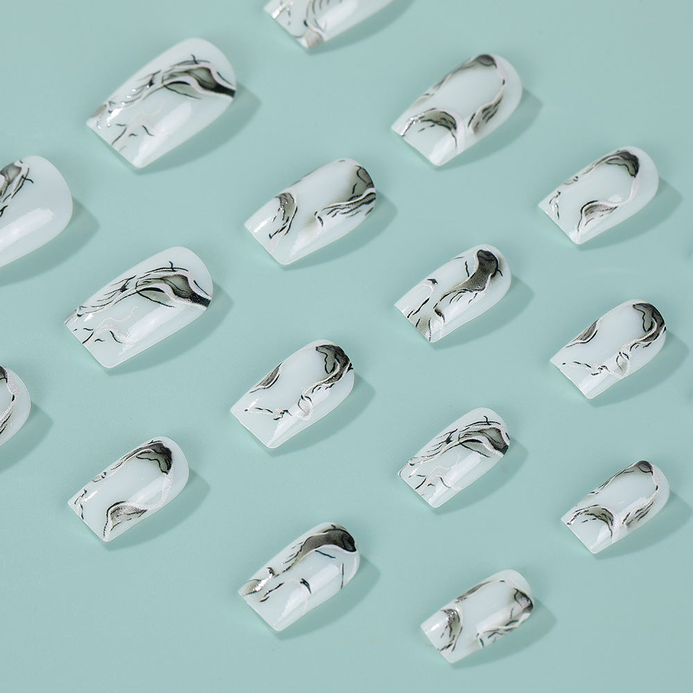 Artificial nails in an elegant minimalist style Stornfield