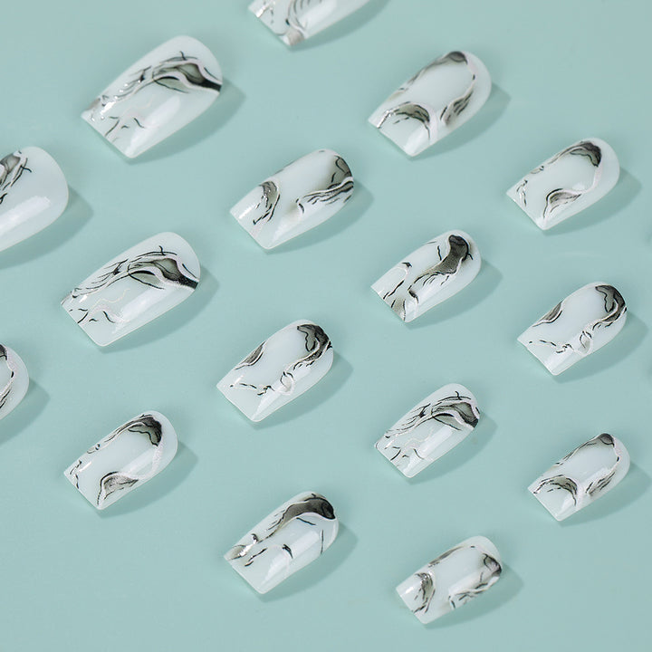 Artificial nails in an elegant minimalist style Stornfield