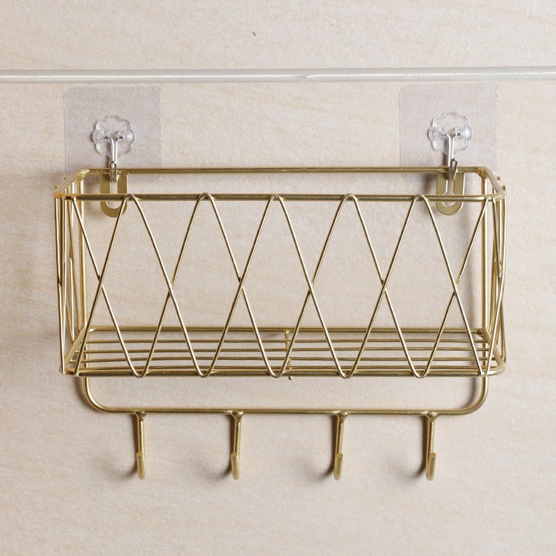 Decorative Wall-Mounted Storage Basket Stornfield