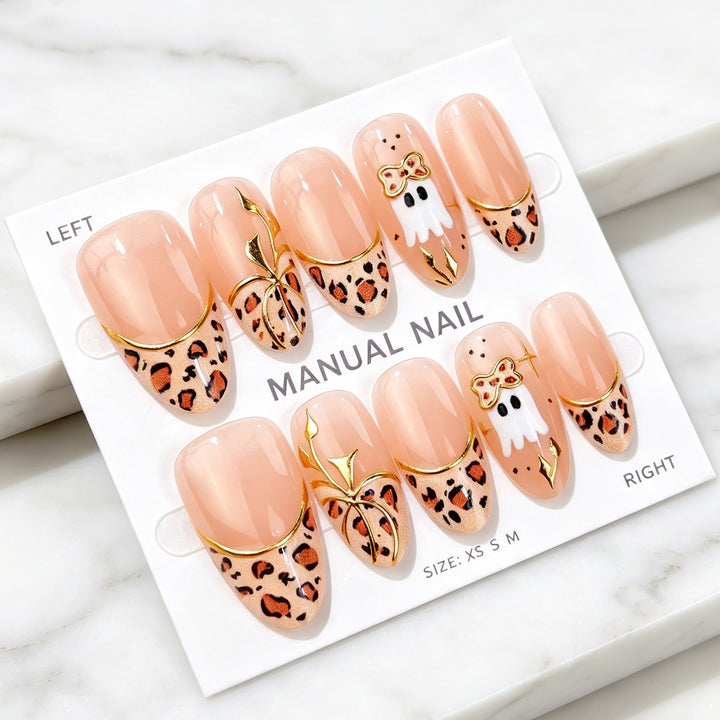 Artistic Press-On Nail Set