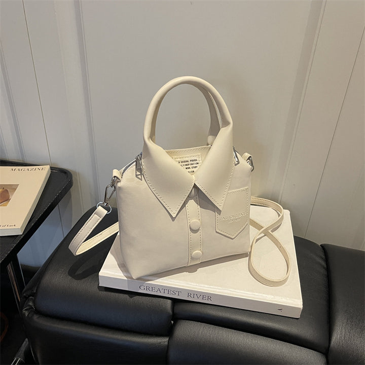 Stylish Animal Print Top Handle Handbag