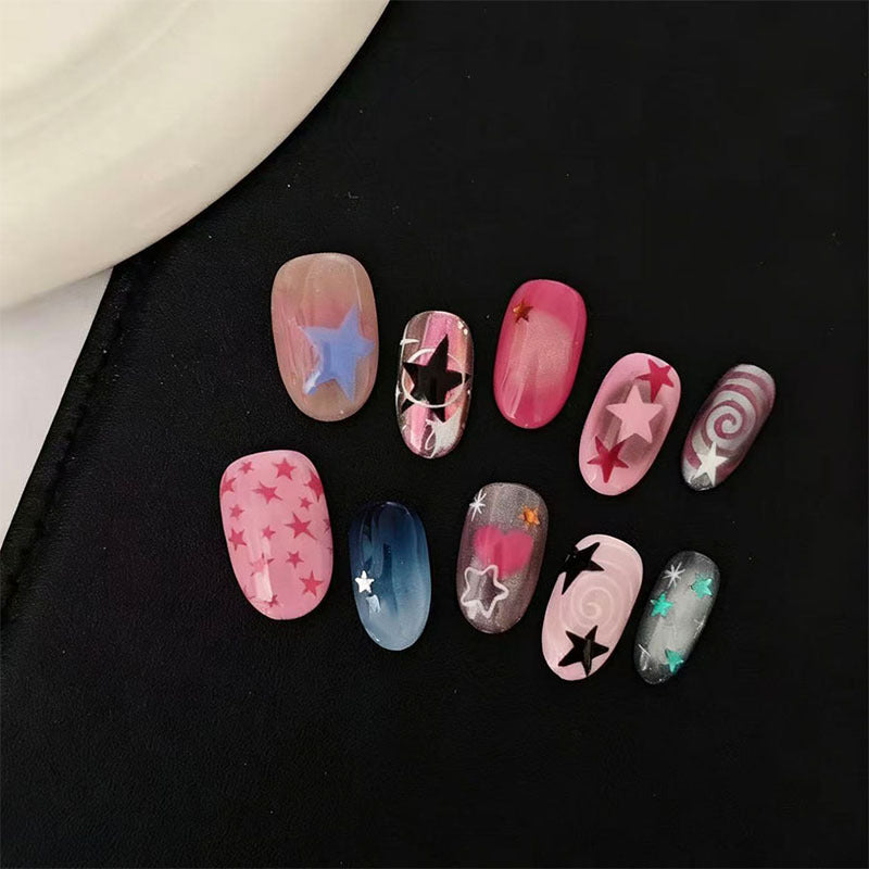 Artistic Ombre Glitter Nail Art Set Stornfield