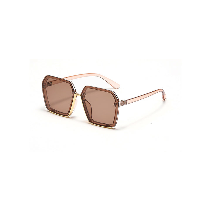 Women's creative oversized sunglasses with unique geometry Stornfield