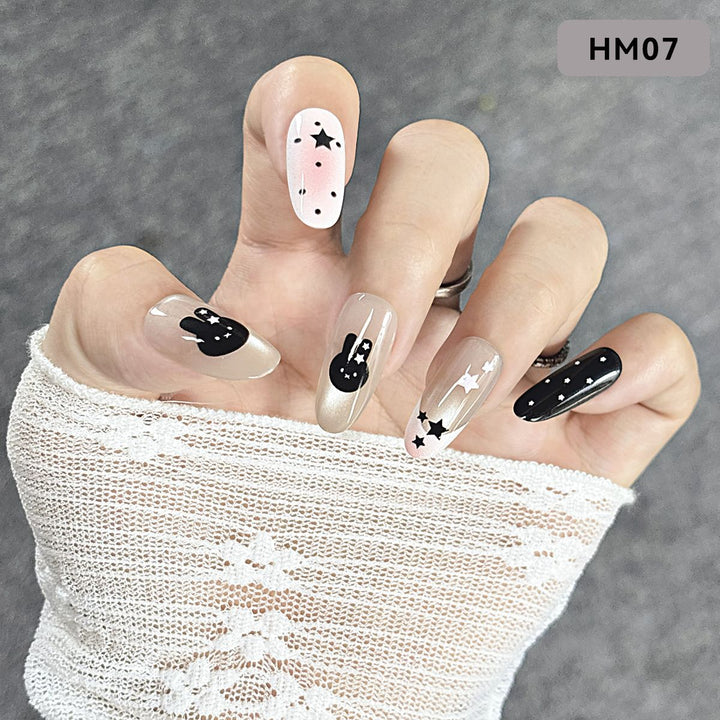 Artistic Press-On Nail Design Stornfield