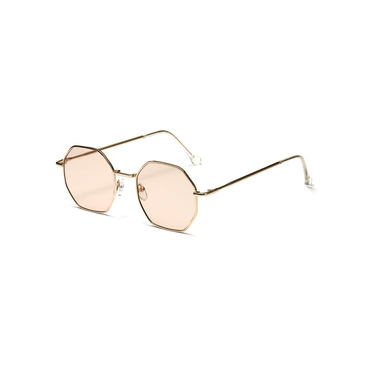 Women's octagonal sunglasses with elegant metal accents Stornfield