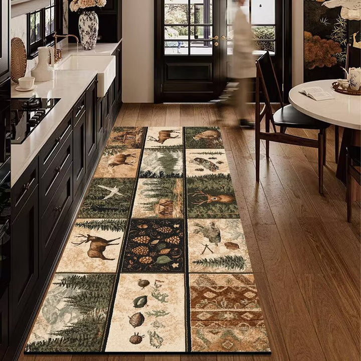 Rustic Outdoor Adventure Area Mat Stornfield