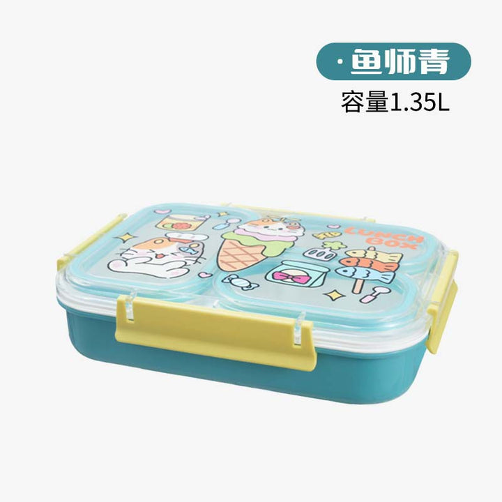Whimsical Multi-Compartment Lunch Box