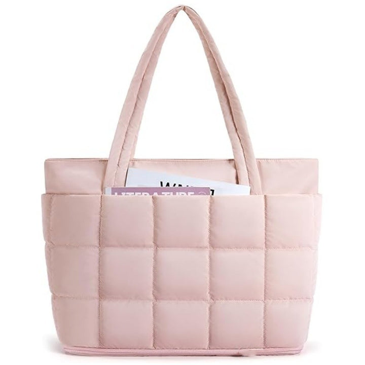 Quilted Oversized Tote Bag Stornfield