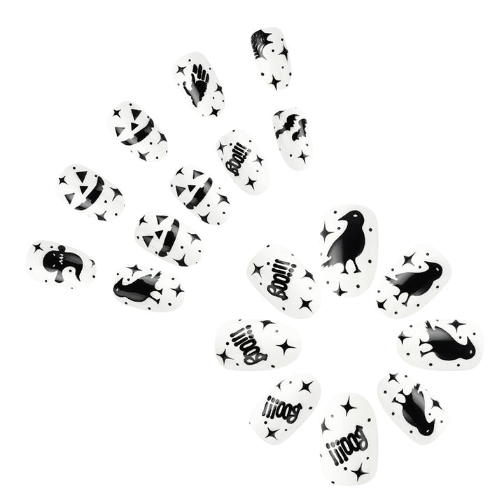 Halloween-Themed Decorative Nail Art Set Stornfield