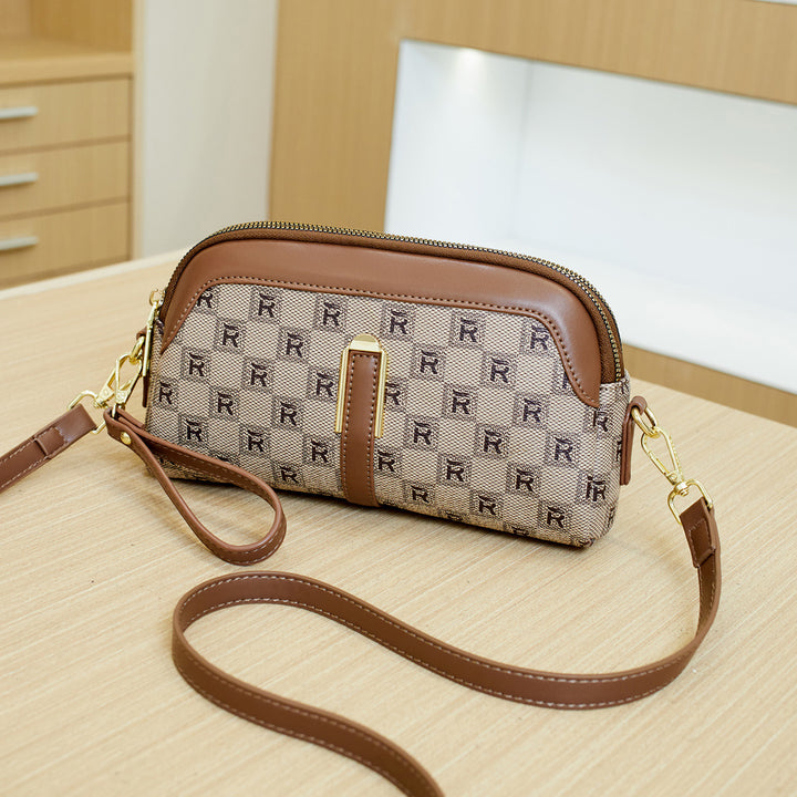 Stylish Monogrammed Clutch Bag