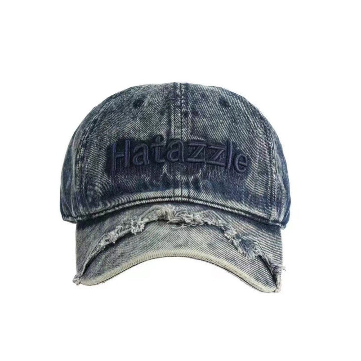 Men's Distressed Denim Baseball Cap Stornfield 1784270737