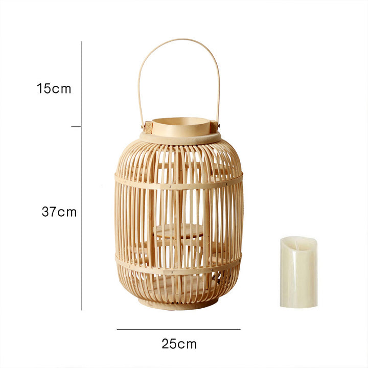Long-lasting Rattan Lantern Stornfield