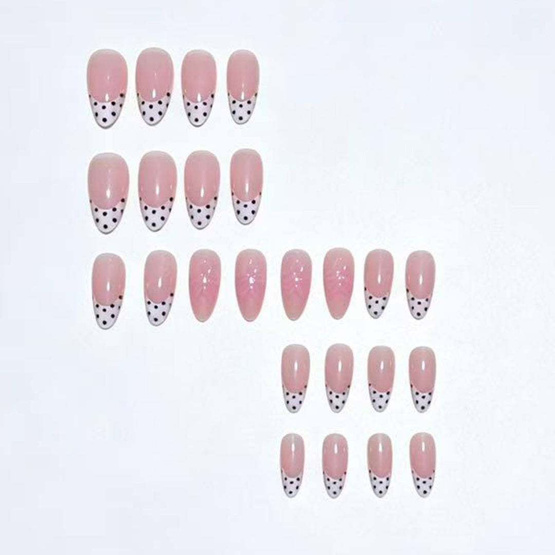 Elegant Floral Design Press-On Nail Tips Stornfield