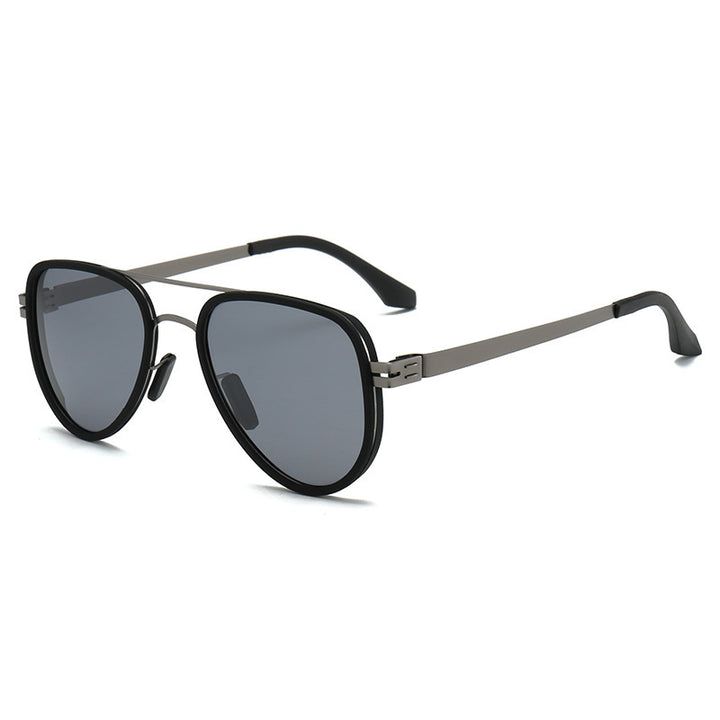 Women Aviator Sunglasses with robust metal frame and polarized lenses Stornfield