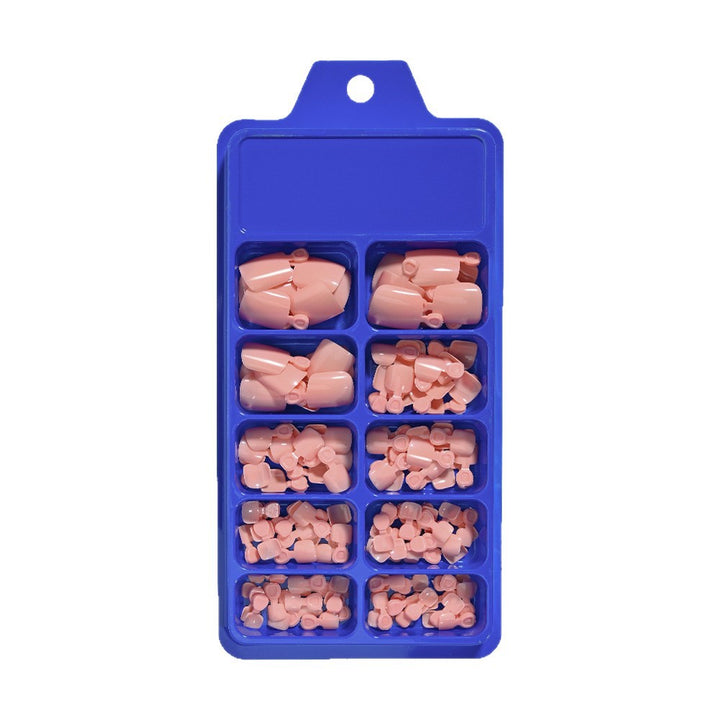 Full Coverage Gel Toe Nail Tips Set