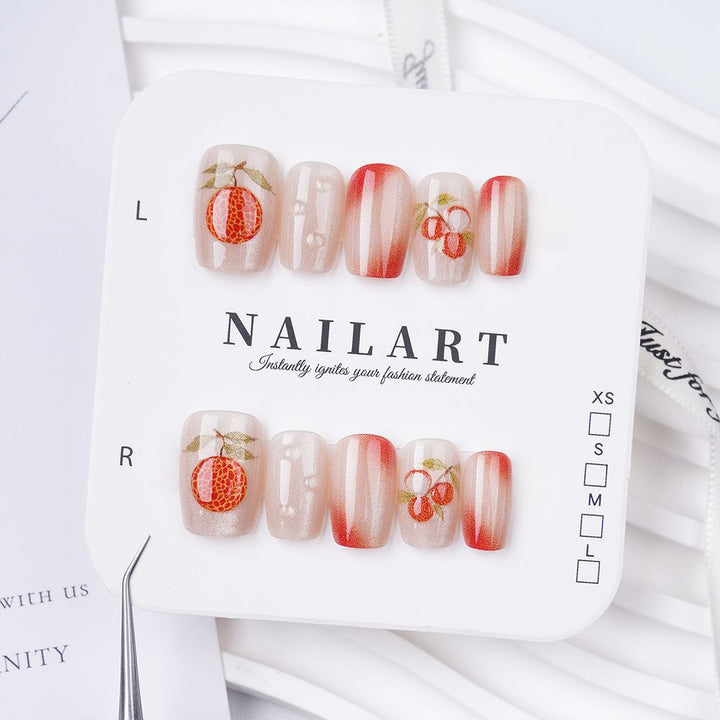 Decorative Stiletto Press-On Nail Set