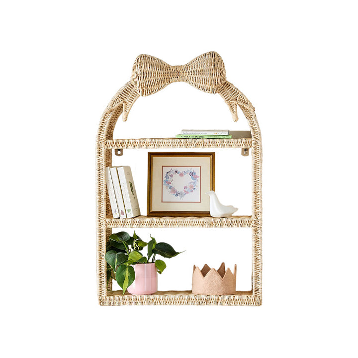 Playful wall shelf in butterfly design Stornfield