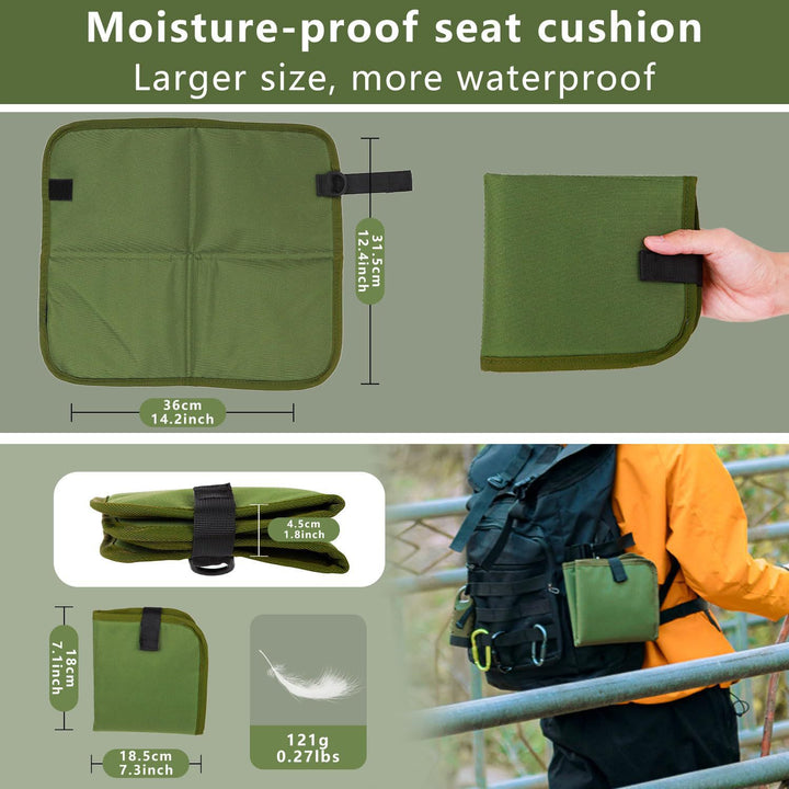 Ladies outdoor seating mat with detachable carrying strap Stornfield