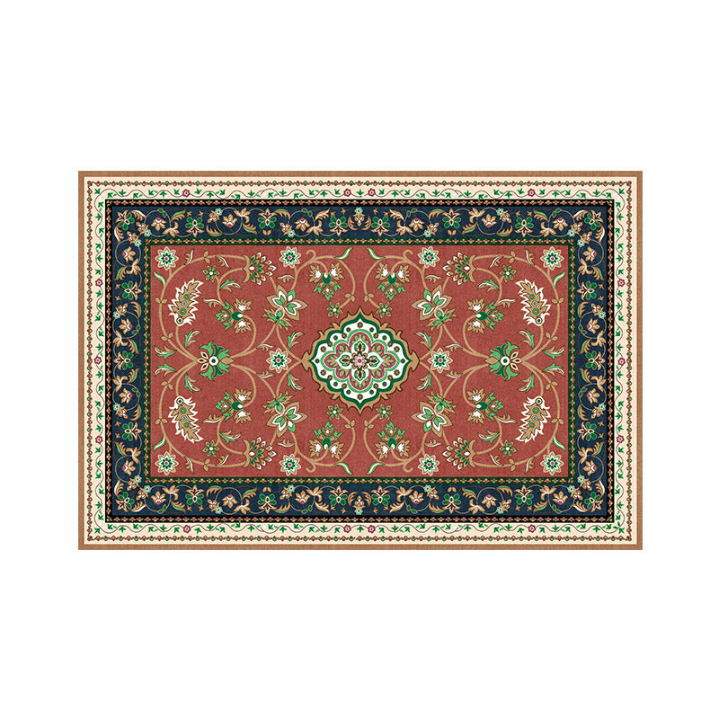 Floral-Patterned Luxury Bath Mat Stornfield