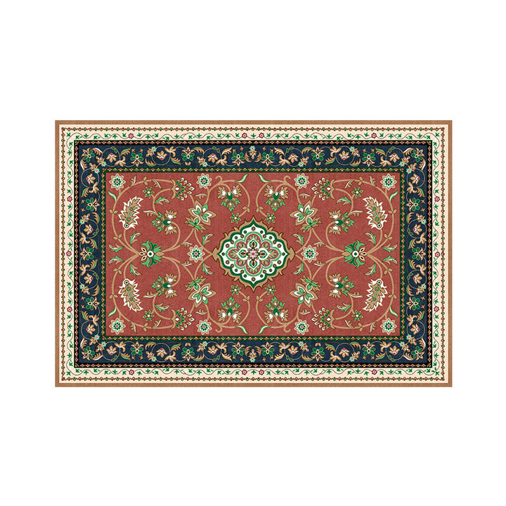 Floral-Patterned Luxury Bath Mat Stornfield