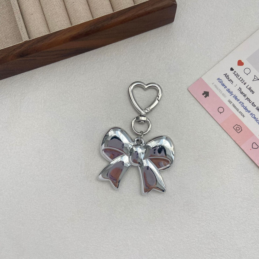 Elegant Bow-Shaped Keychain Stornfield
