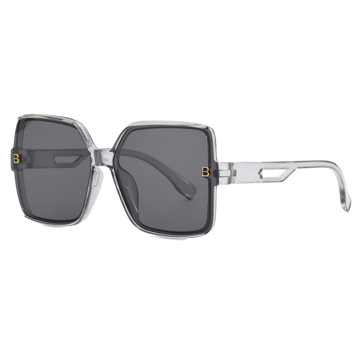 Women's fashionable oversized sunglasses with extravagant accents Stornfield