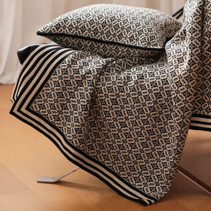 Decorative Knit Blanket
