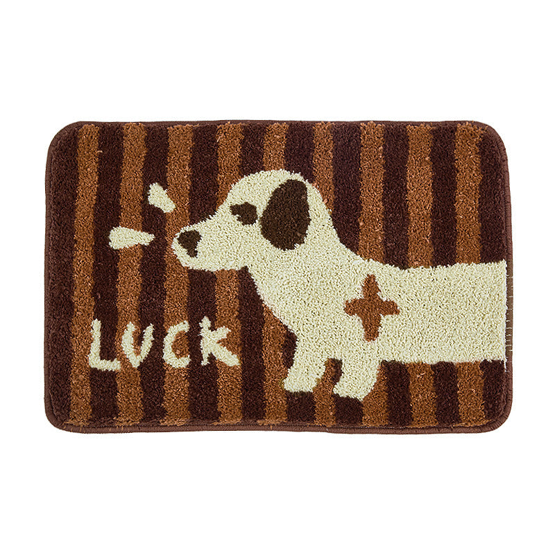 Dog-Themed Plush Area Rug