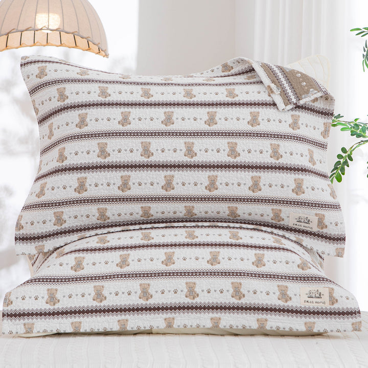 Ladies pillowcase with playful horse motif Stornfield